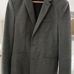 Zara Essentials Blazer Grey