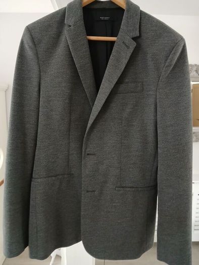 Zara Essentials Blazer Grey