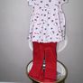Girls Pink & Red Hello Kitty Dress & Leggings from Primark Age 9-12 months / EU 74cm Image 5