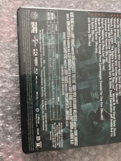 They Live (Steelbook) Dolby Atmos 4K UHD + Blu-Ray (US Import)