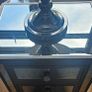 Small Mirror-Effect Bedside Lockers with Matching Crushed Diamond Lamps Image 3