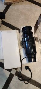 BRAND NEW Continuous Feed Garbage Disposal with Sound Reduction,1/2 HP Stainless Steel Food Waste Grinding System,Power Cord Included