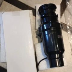 BRAND NEW Continuous Feed Garbage Disposal with Sound Reduction,1/2 HP Stainless Steel Food Waste Grinding System,Power Cord Included