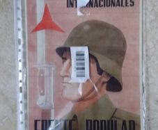 Spanish Civil War Uncut Ration Coupon - Homeaje A Las Brigadas Internacionales