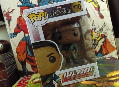 Karl Mordo ! Doctor Strange ! Funko POP Vinyl Bobble-Head Figure ! No 170 ! Marvel !