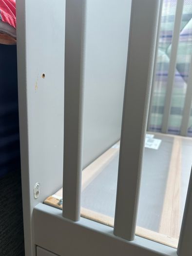 Cot Bed Ikea Gonatt Grey Kildare/offaly Border