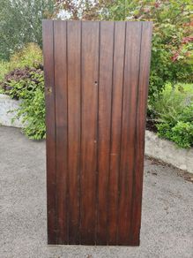 Teak Front Door