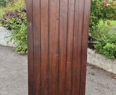 Teak Front Door