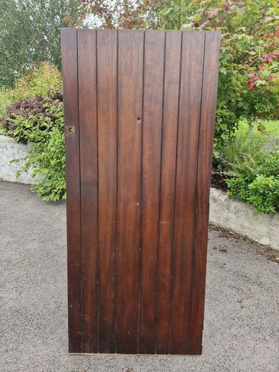 Teak Front Door