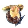 Vintage Hand painted Putto Head: Plaster Cherub Angel Image 6