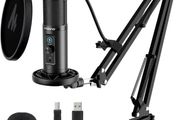 Recording Microphone Set,MAONO AU-PM422 192KHZ/24BITCondenser Mic with Touch Mute Button and Mic Gain Knob for Podcasting,Gaming,YouTube (FREE POSTAGE)