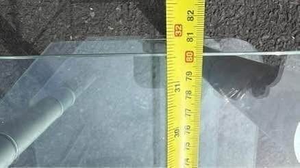 glass stand