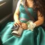 Emerald Green Debs Dress Image 4