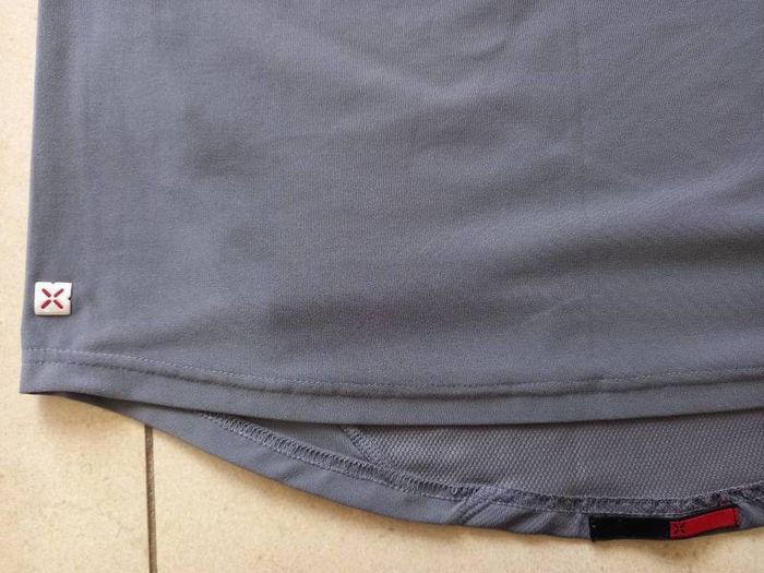 Nike Mens SPHERE DRY Running T-Shirt Large Grey & Orange