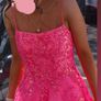 pink debs dress Image 3