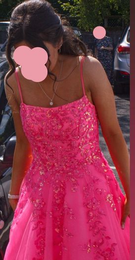 pink debs dress