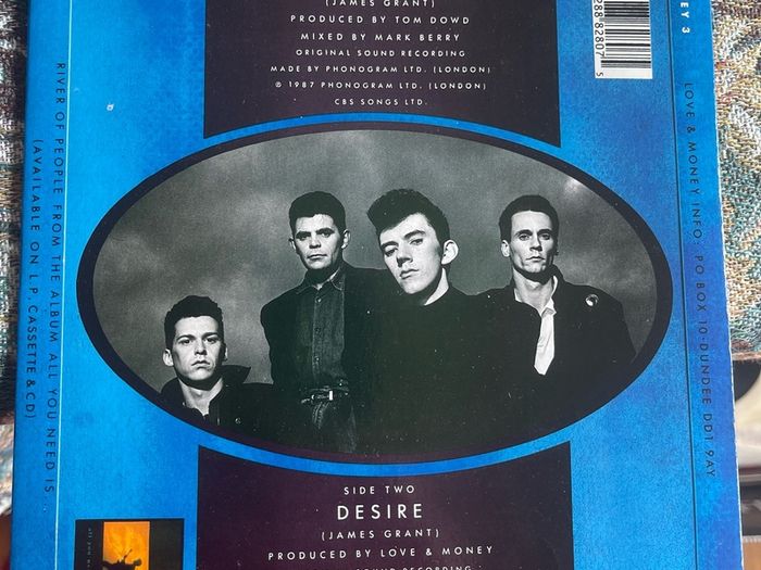 Love and money River if people picture sleeve vinyl record in vg+ condition