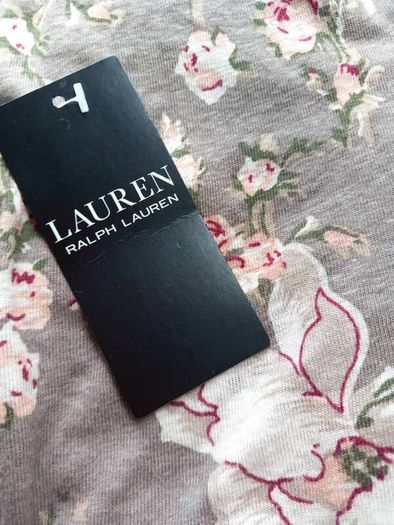 Ralph Lauren Linen Jersey floral top
