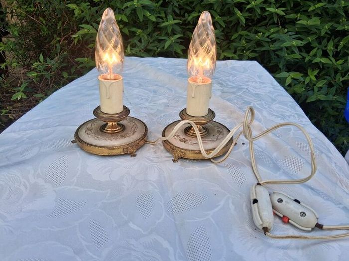 A Pair Of Early 20th Century Lamps