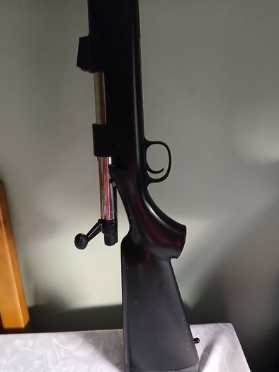 BB rifle with BBs