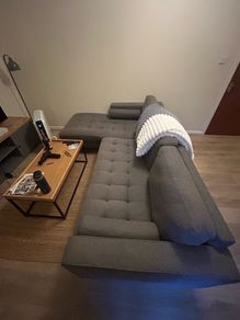 L shaped sofa