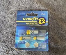 15 packs batteries