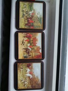 Pimpernel de luxe finish coasters