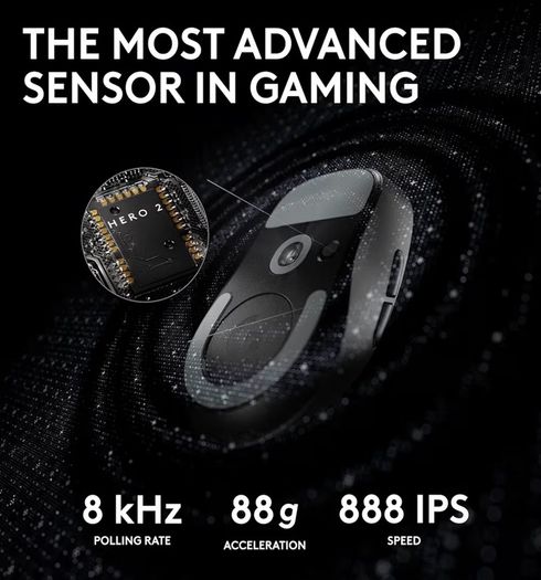 Logitech G PRO X SUPERLIGHT 2 wireless gaming mouse
