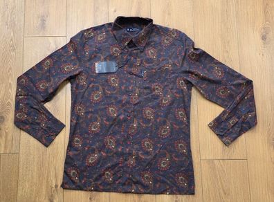 Ben Sherman Paisley Print Shirt Size Medium