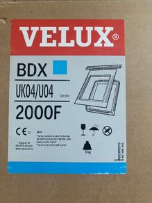 2 X VELUX BDX UK04 2000F Insulation and Underfelt Collars - 134cm x 98cm