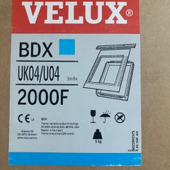 2 X VELUX BDX UK04 2000F Insulation and Underfelt Collars - 134cm x 98cm