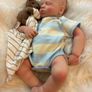 doll. Full silicon baby boy doll Image 5