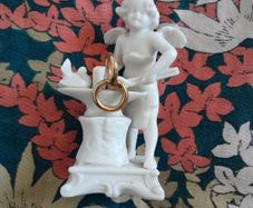 Victorian Bisque Angel Cherub