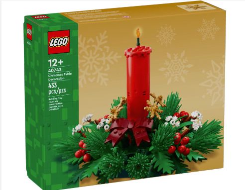LEGO Christmas Table Decoration