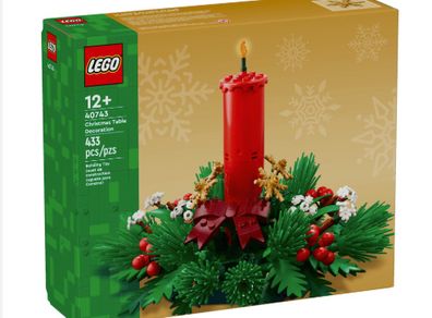 LEGO Christmas Table Decoration