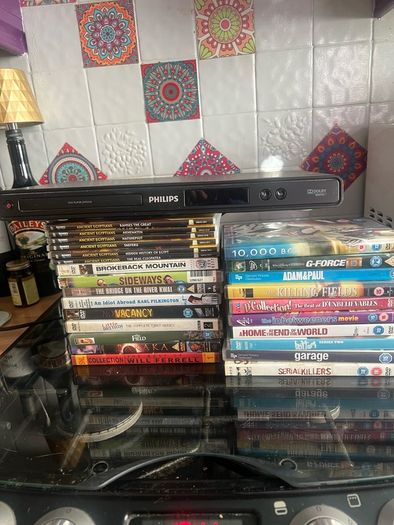 Phillips DVD player plus DVDs