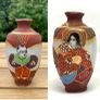 Vintage Japanese Mini Vase Image 9