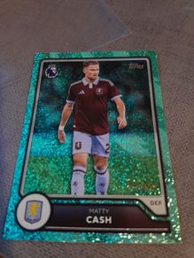 Topps Premier League Flagship 2026/27 - Matty Cash Aston Villa Numbered Parallel Card