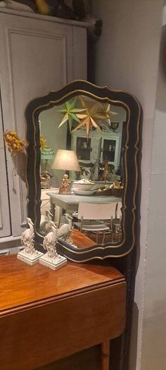 French Chinoiserie Mirror