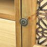 TV Cabinet Carving Brown 120x30x42 cm Wood Image 2