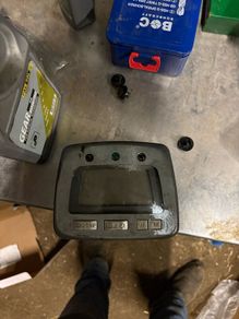 Honda 350 dash