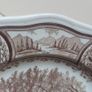 Lovely Brown and White "Americana Style House Ironstone, Large Dinner Plate by J&G Meakin, Staffordshire, Circa 1970, Suitable for Use and Display Image 3