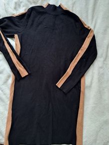 Mango Knit Black  dress M