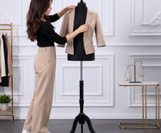 New Womens Tailors Bust Dummy (Black) - FREE Delivery