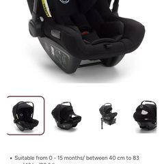 Brand new bugaboo turtle air car seat