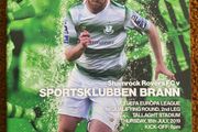 2019 Shamrock Rovers v Sportsklubben Brann - UEFA Europa League 1st Qualifying Round 2nd Leg Programme