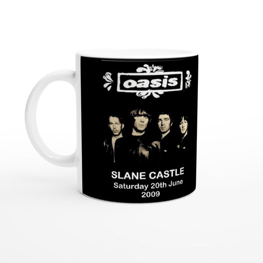 Oasis Slane Castle Ireland 2009 11oz Ceramic Mug