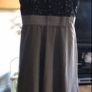 dress French brand from choice boutique size 10 contrast fabric & tuille Image 3