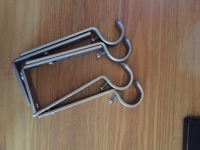 Curtain poles