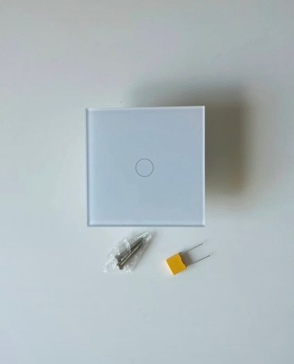 Bulk Modern Touch Light Switches & Sockets  Full Glass Panels